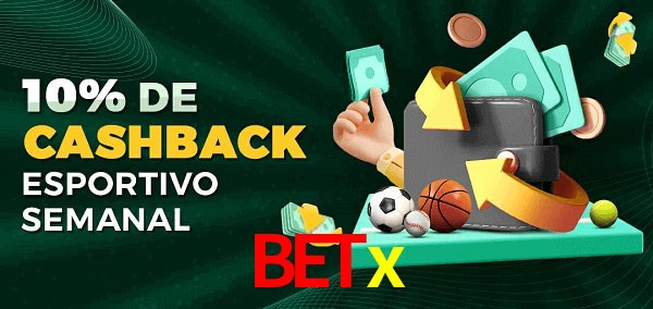 10% de bônus de cashback na betx